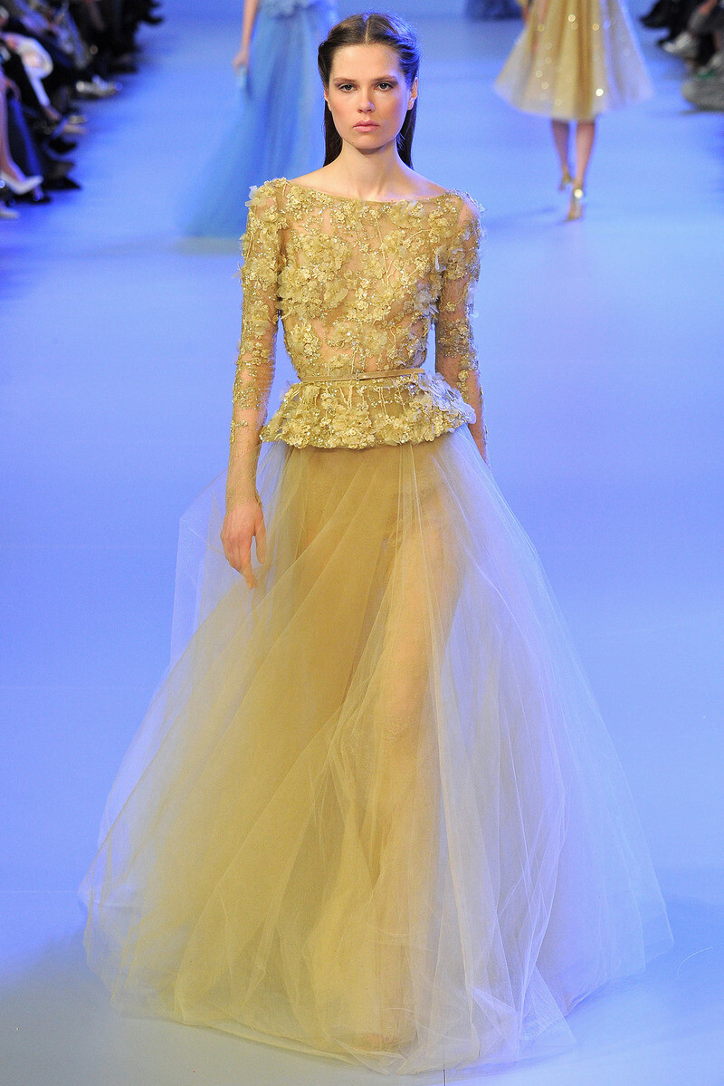  艾丽·萨博Elie Saab 2014春夏高定 ​​​