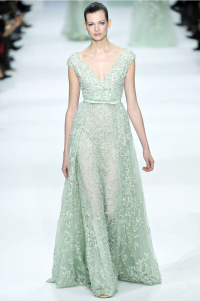 艾丽·萨博Elie Saab 2012春夏高定 ​​​