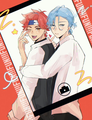 小情侣的婚后甜蜜日常。

画师id：14438859
无限滑板兰历