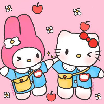 HelloKitty萌趣背景图