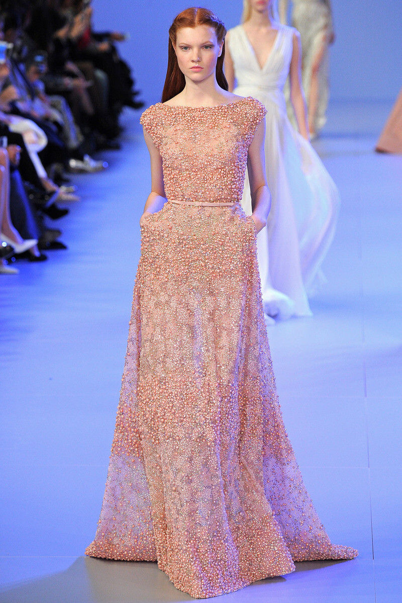  艾丽·萨博Elie Saab 2014春夏高定 ​​​