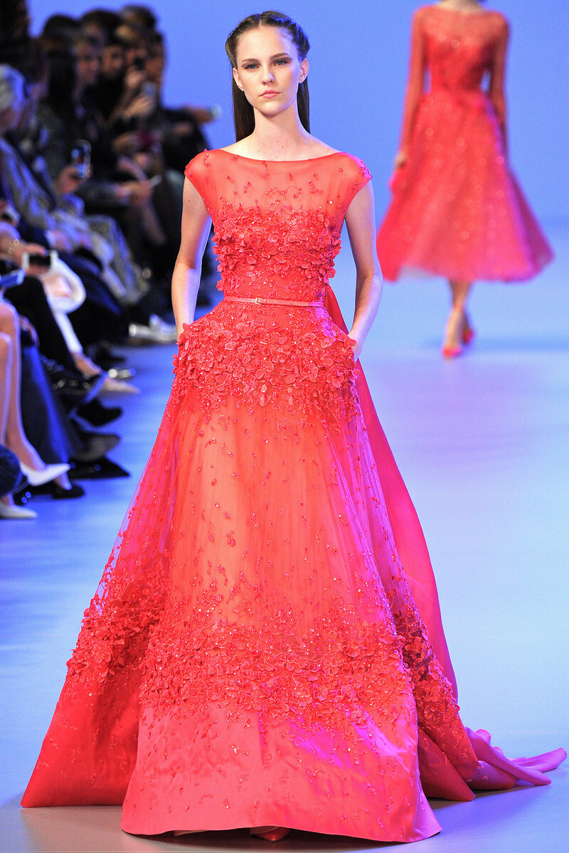  艾丽·萨博Elie Saab 2014春夏高定 ​​​