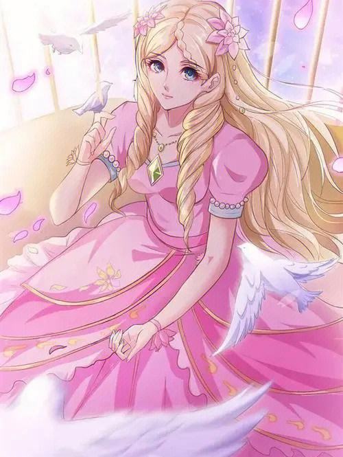 叶罗丽灵公主头像，有一张修了图，第二张是原版的。