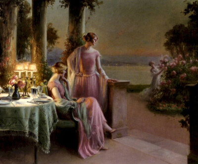 海边的夏夜。作者：Delphin Enjolras ​