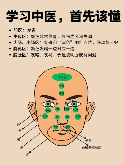 面诊中医常识