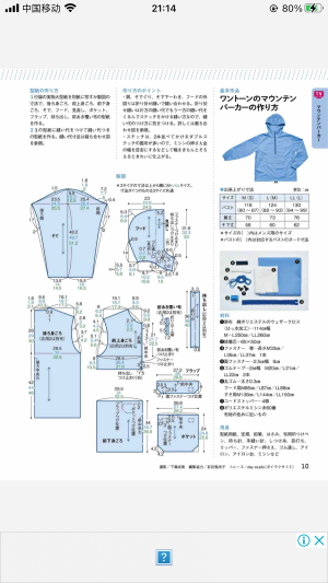 家居服裁剪图