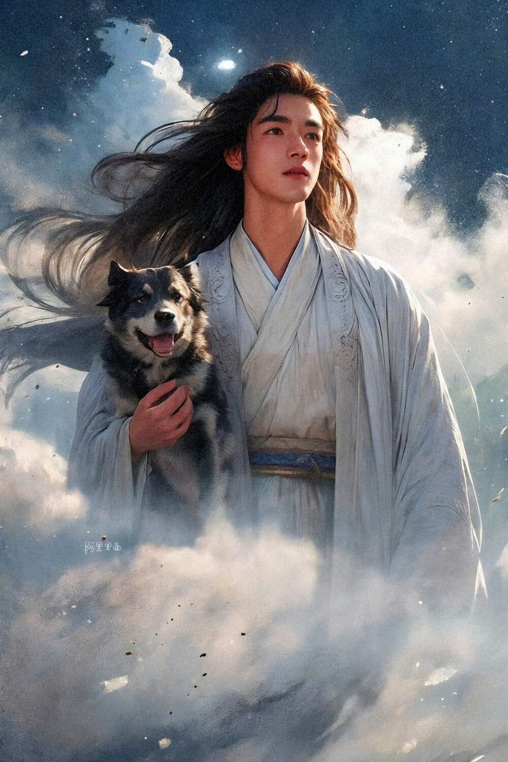 封神 杨戬 ai（转载于阿里里面图集） - 高清图片，堆糖，美图壁纸兴趣社区