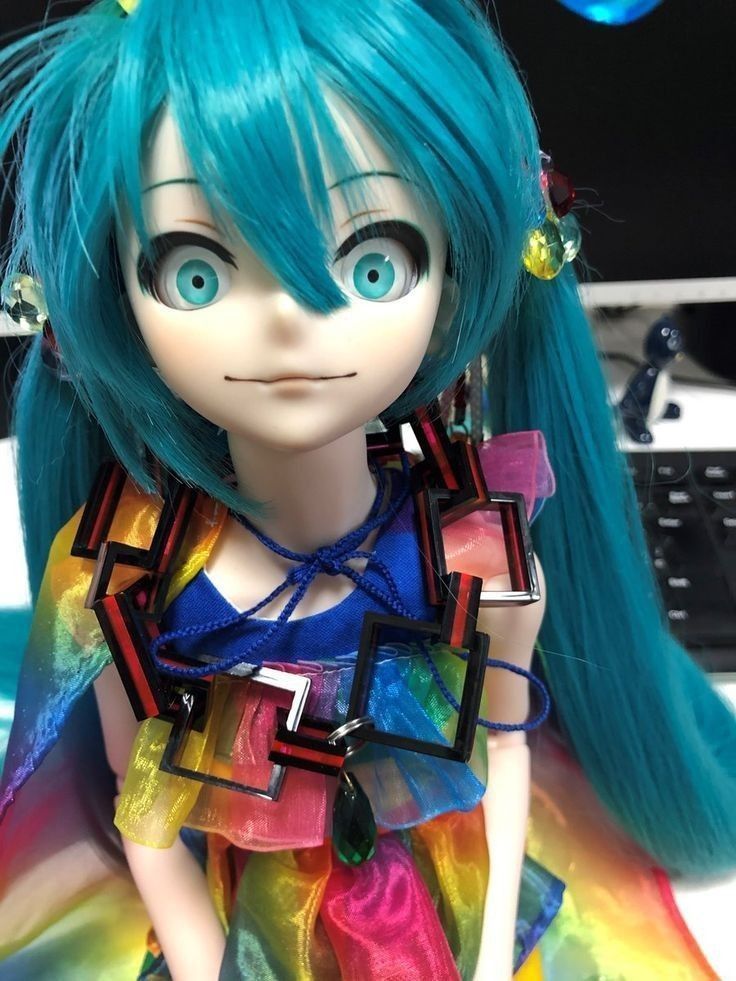 美美bjd（是bjd么？好像初音 好漂亮