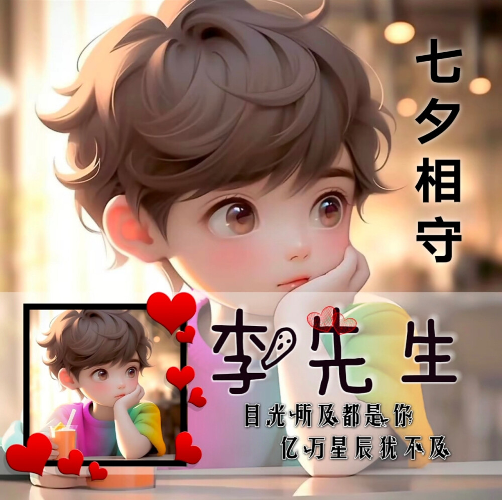 七夕好看的头像禁止盗图