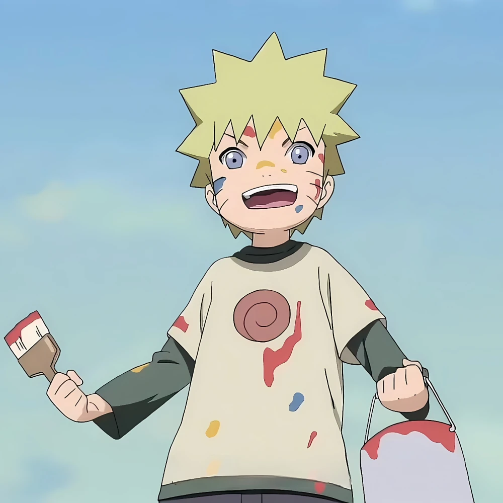 动漫头像漩涡鸣人