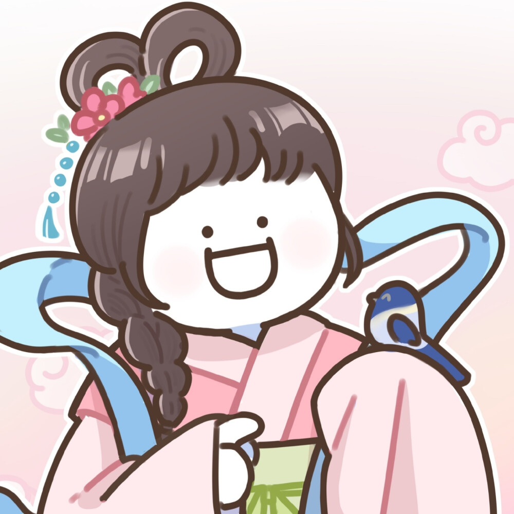七夕头像～小蓝明天陪你一起过七夕