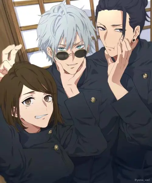 《咒术回战》怀玉篇
五条悟 夏油杰 家入硝子