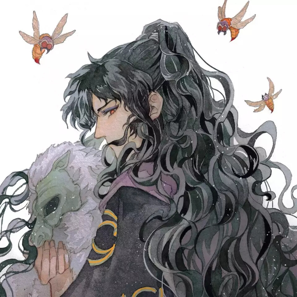 犬夜叉同人#
奈落水彩
作者:昕