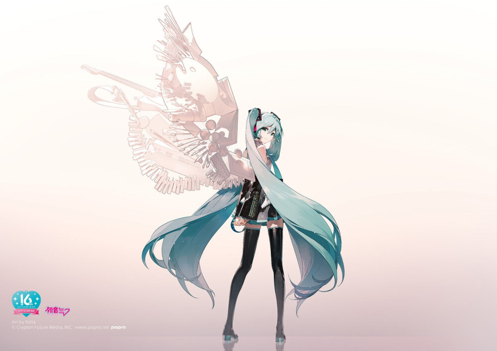 初音ミク
16th周年人设