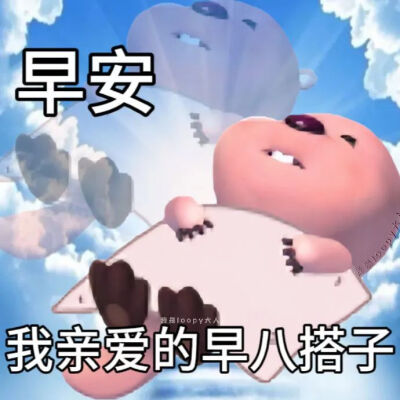 小海狸Loopy搭子表情包
