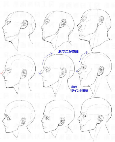 绘画素材/姿势/线稿