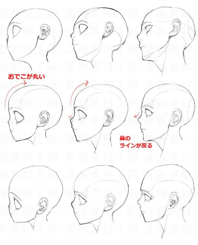 绘画素材/姿势/线稿