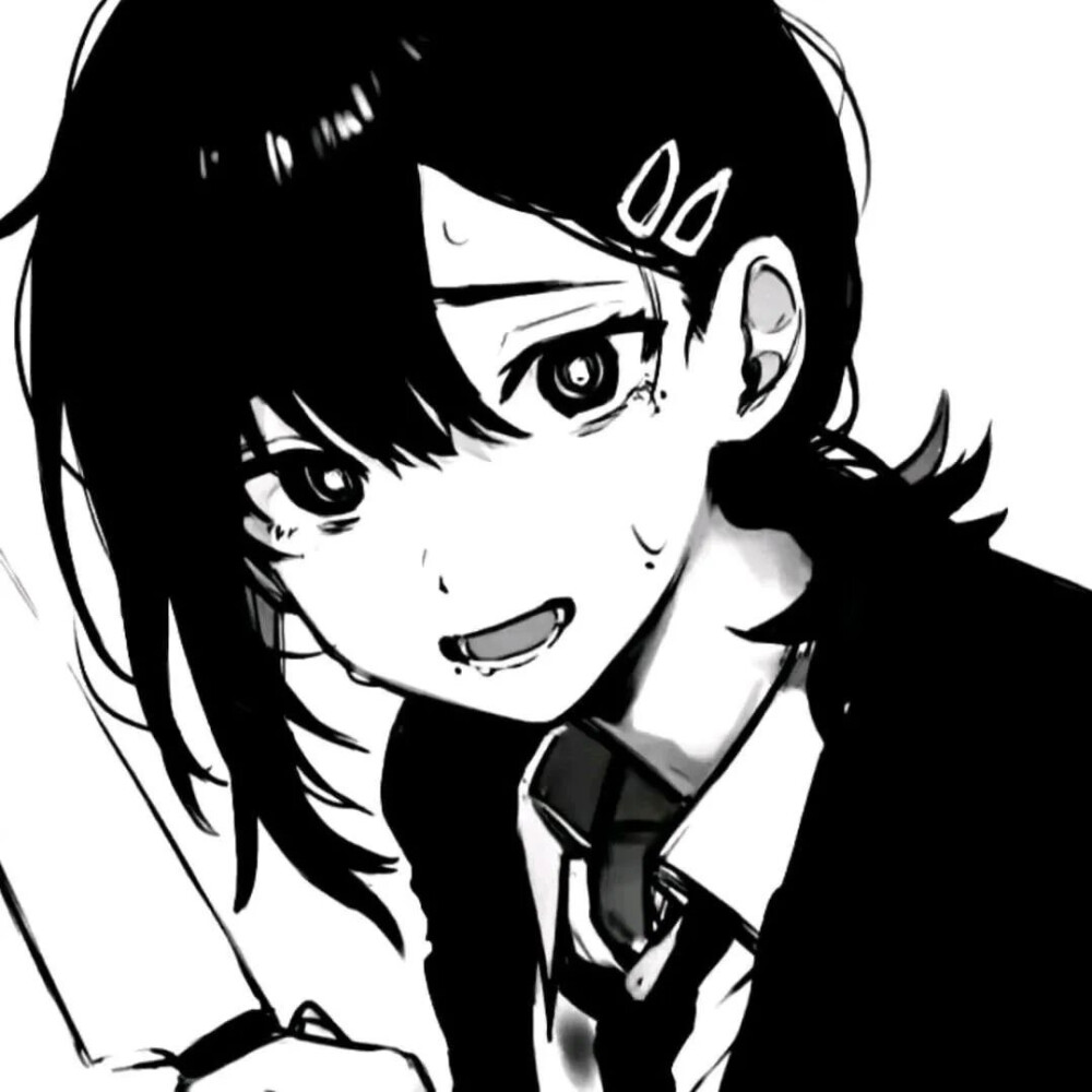 黑白漫画女生头像漫头漫画头像