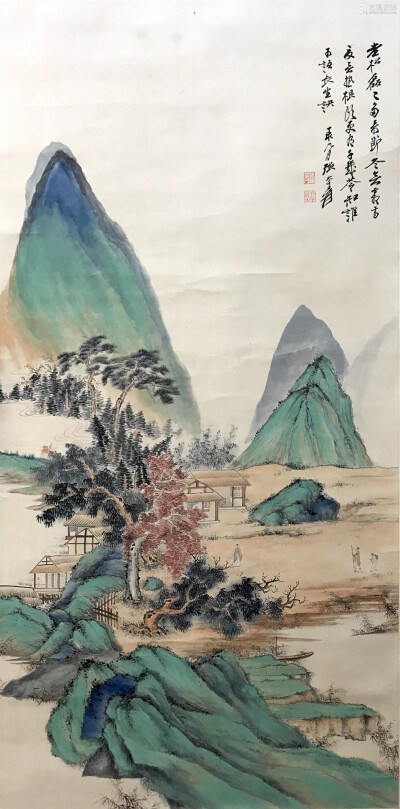 青绿山水