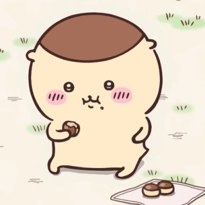 chiikawa 动图 表情包 小八 哈奇 栗子馒头