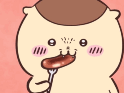 chiikawa 动图 表情包 小八 哈奇 栗子馒头