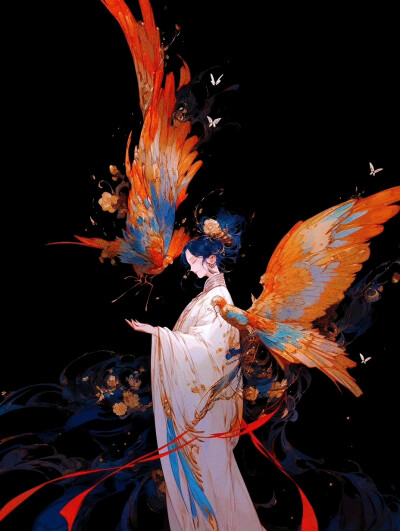 克莱因蓝的夏夜｜暗夜化蝶 ​