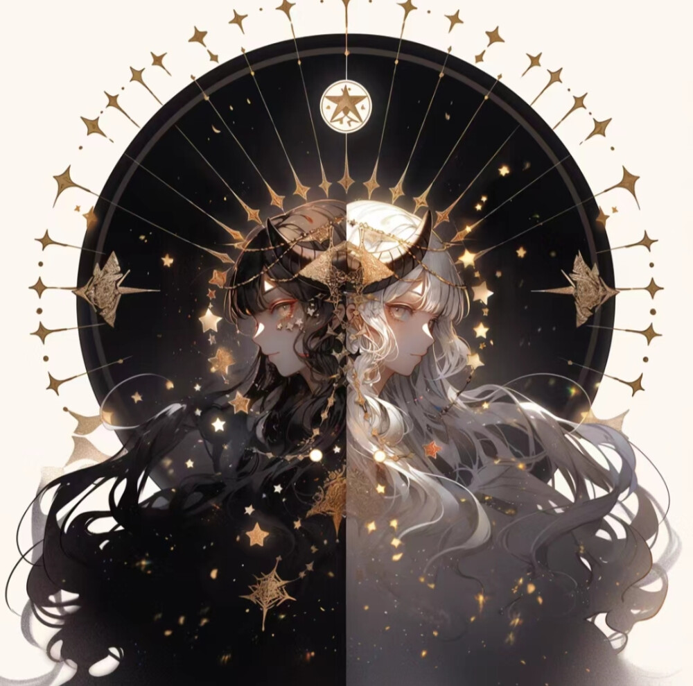 黑白天使双子座