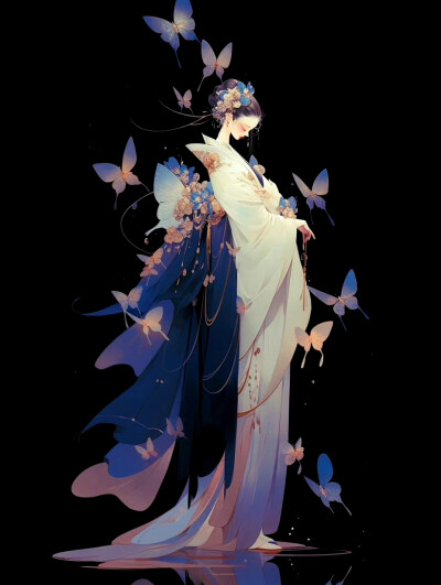 克莱因蓝的夏夜｜暗夜化蝶 ​