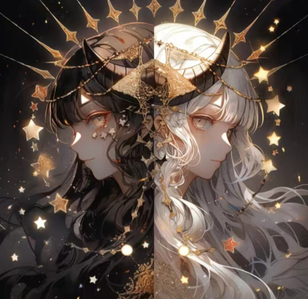 黑白天使双子座