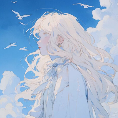 动漫女生头像#冷瞳