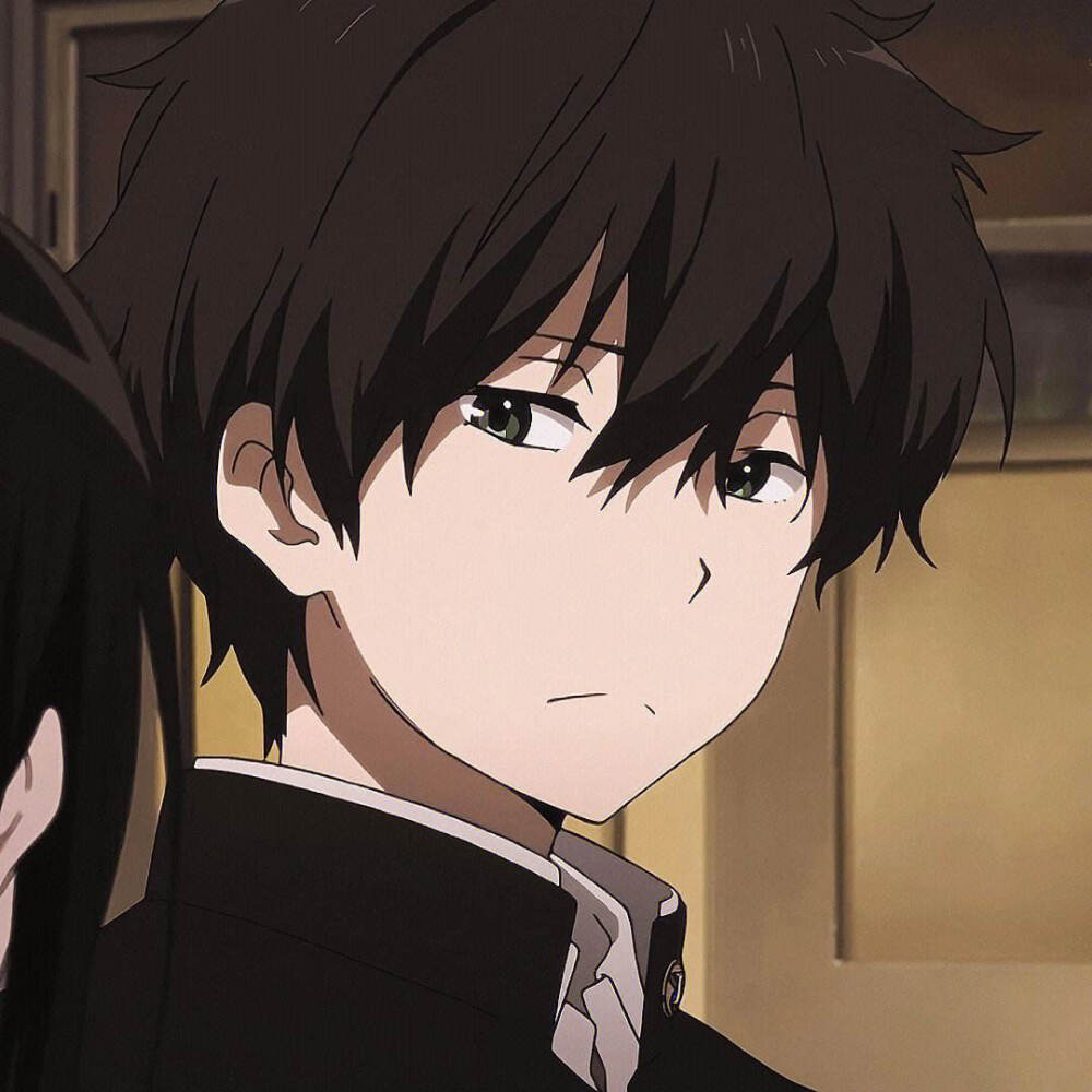 冰菓#
"瞬间沦陷的高冷动漫男头"
折木奉太郎