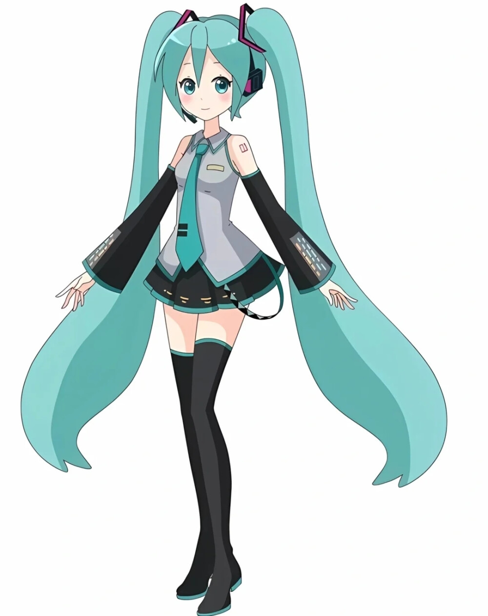 绿牡丹精灵王初音进化图片