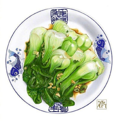 美食 手绘