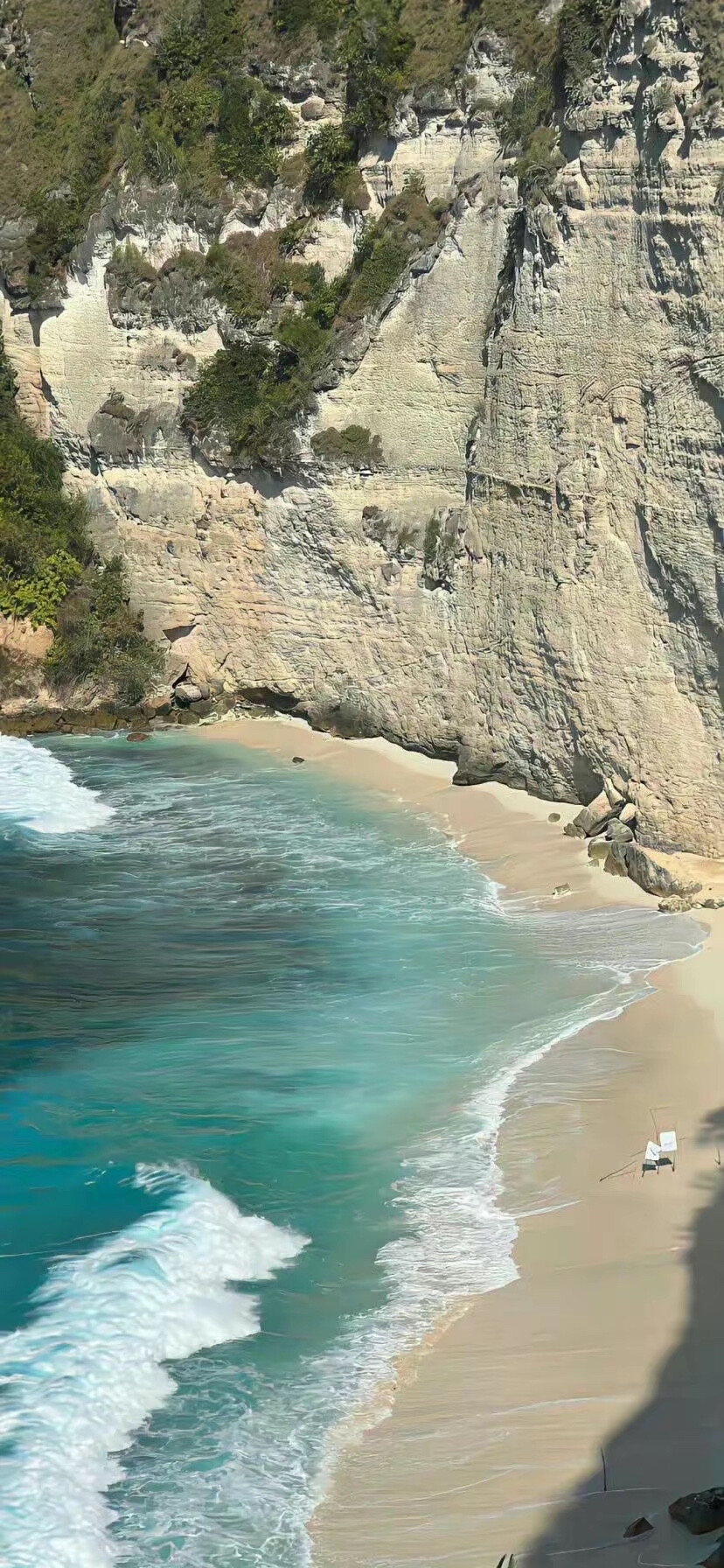 大海蓝海粉海