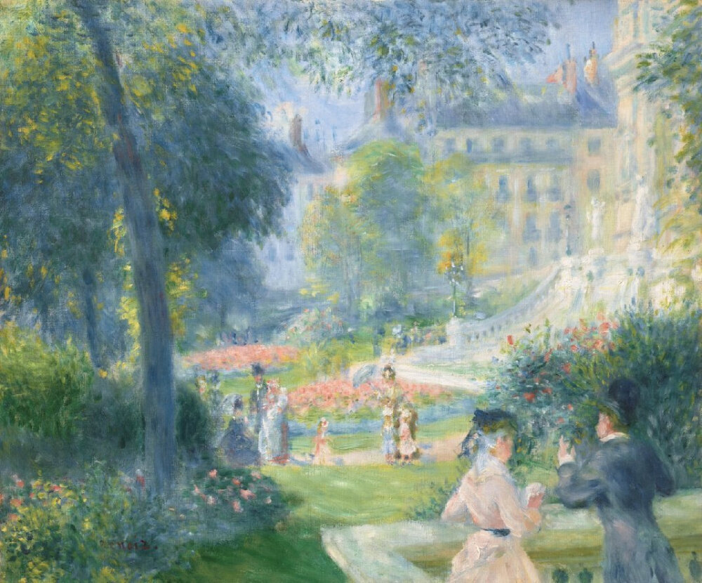 法国艺术家 奥古斯特 · 雷诺阿（Pierre-Auguste Renoir，1841–1919）绘画作品欣赏。