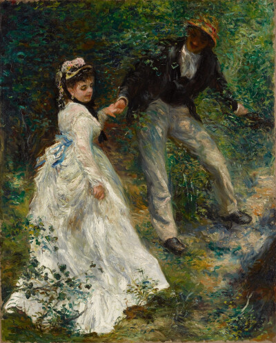 法国艺术家 奥古斯特 · 雷诺阿（Pierre-Auguste Renoir，1841–1919）绘画作品欣赏。