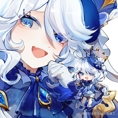 芙宁娜 - 高清图片，堆糖，美图壁纸兴趣社区