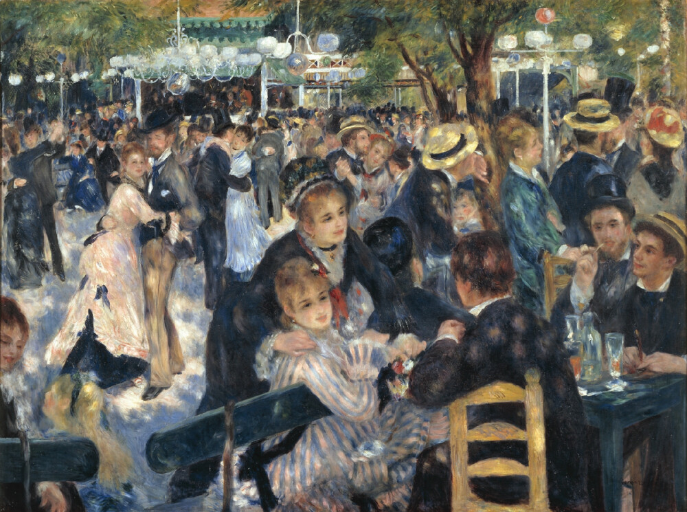 法国艺术家 奥古斯特 · 雷诺阿（Pierre-Auguste Renoir，1841–1919）绘画作品欣赏。