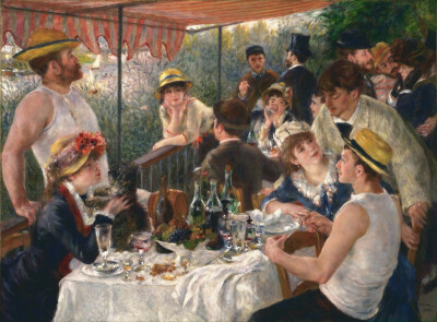 法国艺术家 奥古斯特 · 雷诺阿（Pierre-Auguste Renoir，1841–1919）绘画作品欣赏。