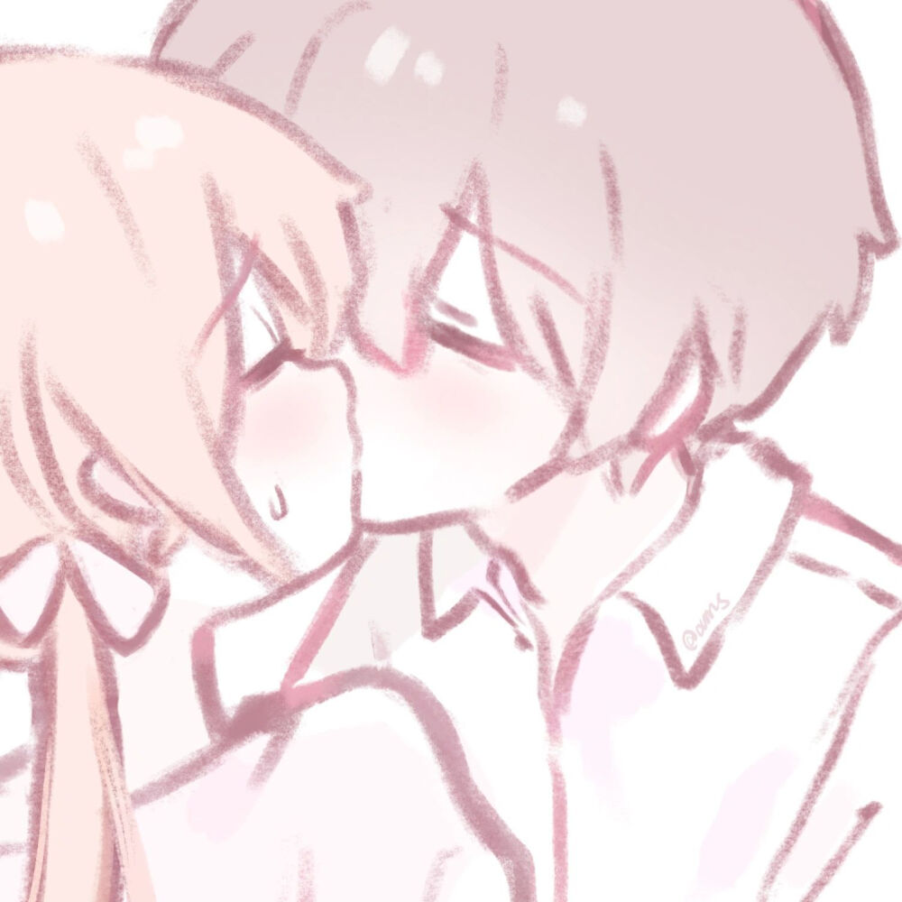 可爱手绘情头 画师:别惹小鲜烦