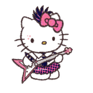 Hello Kitty风格手绘头像
cr 河豚不胖插画师