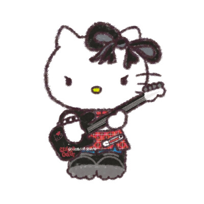 Hello Kitty风格手绘头像
cr 河豚不胖插画师