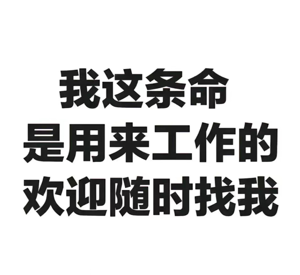找工作表情包