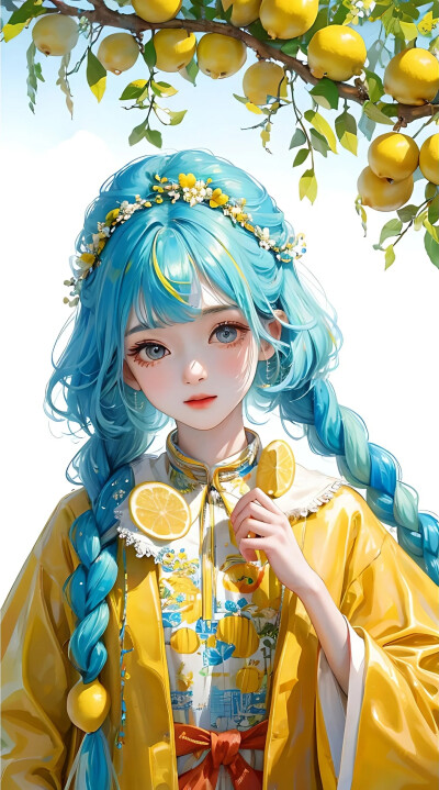 彩虹少女系列AI美图，唯美