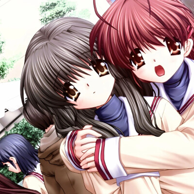 女主角
#Clannad