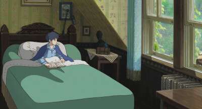 宫崎骏动画里的唯美房间
