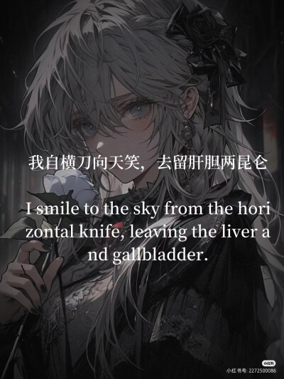 那些可用且霸气的英文句子