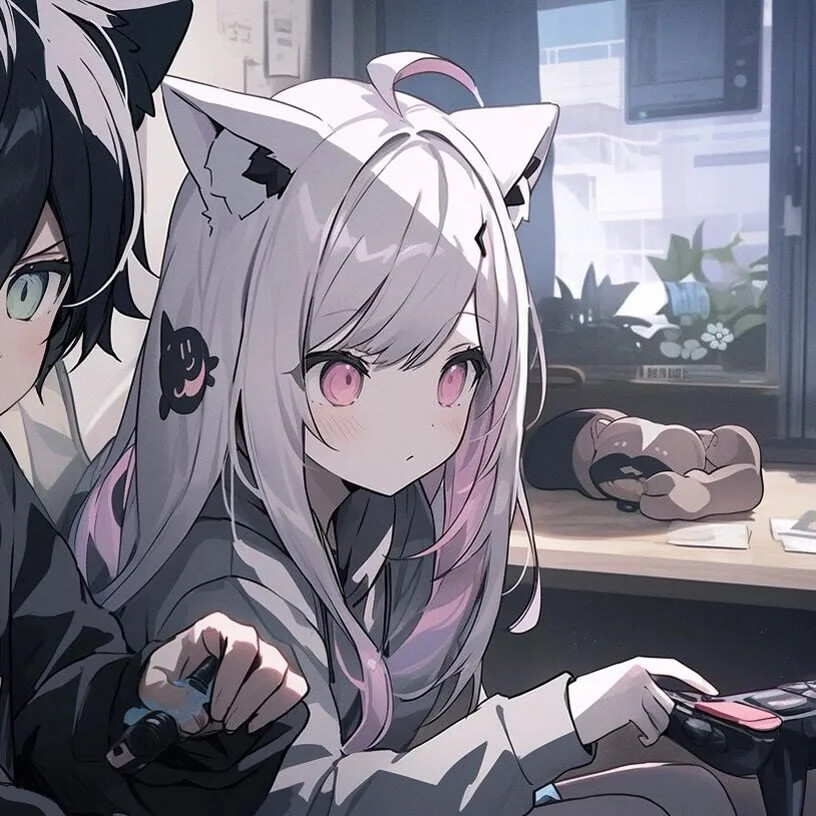 动漫情头礼貌点赞拿图