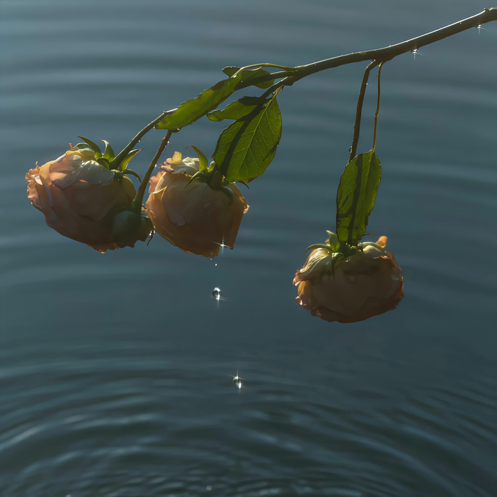 背景｜文案
“白鸽死在了教堂，黑乌鸦为耶稣衔着玫瑰，乡间白菊盛开，爱意不朽，永藏地底”