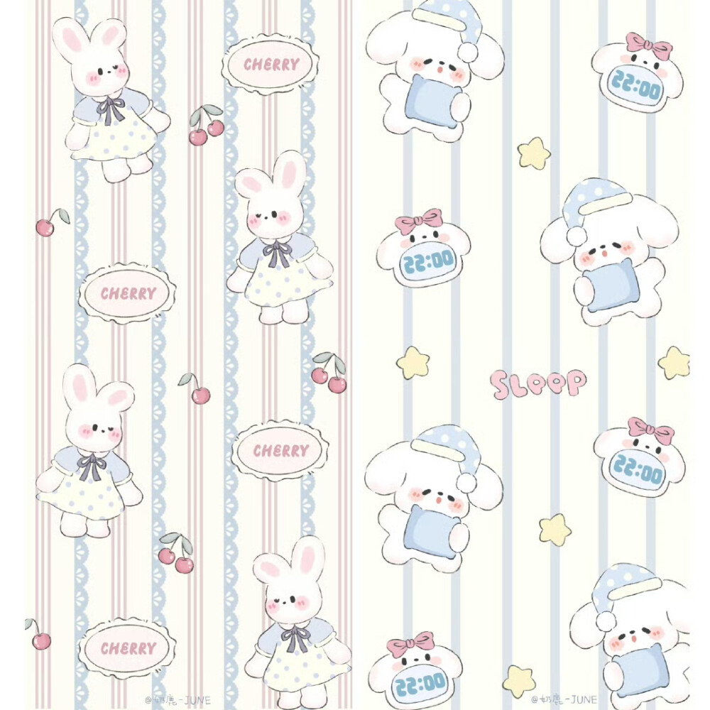 可爱卡通小动物壁纸